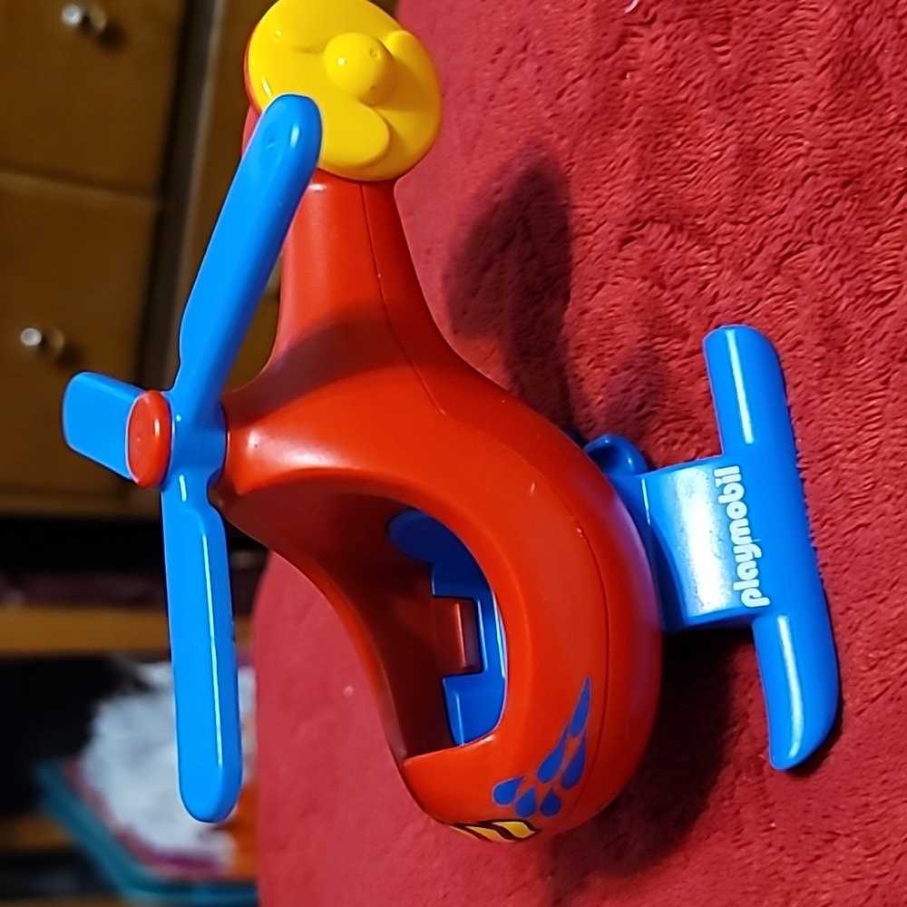 PLAYMOBIL GEOBRA VINTAGE HELICOPTER 1993